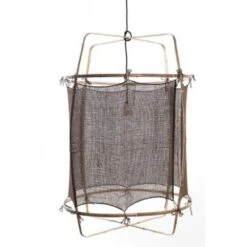 Ay Illuminate Hanglamp Z1 Bamboe Zwart Cashmere ø67x100cm