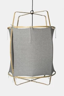 Ay Illuminate Hanglamp Z2 Blond Grijs Katoen ø67x100cm