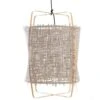 Ay Illuminate Hanglamp Z22 Blond Bamboe Grijs Karton ø48,5x72,5cm -Woonverlichting Winkel ay illuminate hanglamp z22 blond bamboe grijs kart