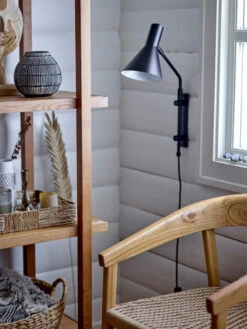 Bloomingville Edil Wandlamp - Zwart 9 Bloomingville Edil Wandlamp - Zwart -Woonverlichting Winkel bloomingville edil wandlamp zwart 3