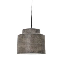 Bloomingville Grei Hanglamp - Grijs 8 Bloomingville Grei Hanglamp - Grijs -Woonverlichting Winkel bloomingville grei hanglamp grijs 2