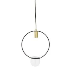 Bloomingville Hanglamp Gold Finish Glas -Woonverlichting Winkel bloomingville hanglamp gold finish glas 2