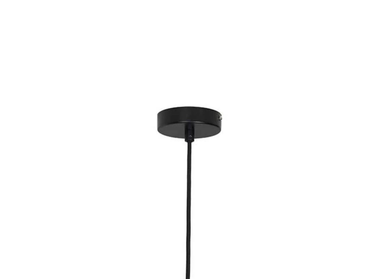 Broste Copenhagen Lolly Hanglamp Zwart - Ø27XH42cm 4 Broste Copenhagen Lolly Hanglamp Zwart - Ø27XH42cm - Afbeelding 2