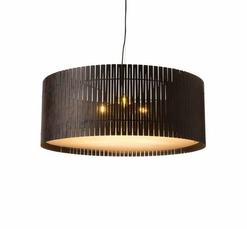 Graypants D9 Drum Hanglamp Espresso Ø83x32cm 4 Graypants D9 Drum Hanglamp Espresso Ø83x32cm - Afbeelding 2