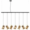Graypants Moa Linear7 Hanglamp Bruin Ø15x126cm 1 Graypants Moa Linear7 Hanglamp Bruin Ø15x126cm -Woonverlichting Winkel graypants moa linear7 hanglamp bruin 15x126cm