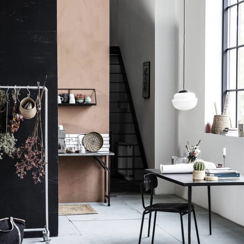 House Doctor Acorn Hanglamp Wit Glas Ø29cm 4 House Doctor Acorn Hanglamp Wit Glas Ø29cm - Afbeelding 2