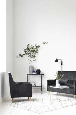 House Doctor Club Wandlamp Zwart Metaal Messing -Woonverlichting Winkel house doctor club wandlamp zwart metaal messing 2