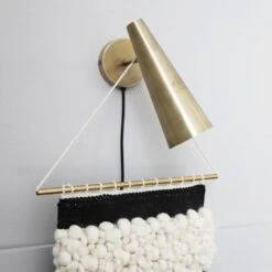 House Doctor Precise Wandlamp Messing -Woonverlichting Winkel house doctor precise wandlamp messing 2