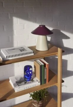 Hubsch Chipper Tafellamp Zand/burgundy - 961615 -Woonverlichting Winkel hubsch chipper tafellamp zand burgundy 961615 3