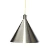 Hubsch Hanglamp Metaal - Nickel/geel -Woonverlichting Winkel hubsch hanglamp metaal nickel geel