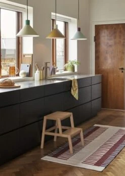 Hubsch Hanglamp Metaal - Zand/blauw/mint/burgundy -Woonverlichting Winkel hubsch hanglamp metaal zand blauw mint burgundy 2