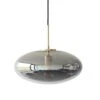 Hubsch Hanglamp Smoke Glas Messing 2 Hubsch Hanglamp Smoke Glas Messing -Woonverlichting Winkel hubsch hanglamp smoke glas messing