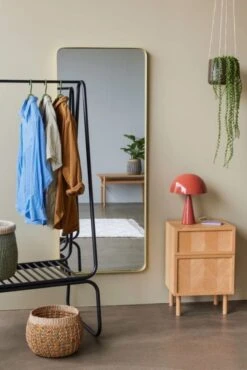 Hubsch Mush Tafellamp Mini Maroon - 991681 -Woonverlichting Winkel hubsch mush tafellamp mini maroon 991681 3