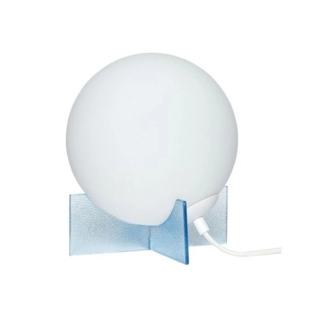 Hubsch Tafellamp Glas - Opal/blauw 4 Hubsch Tafellamp Glas - Opal/blauw - Afbeelding 2