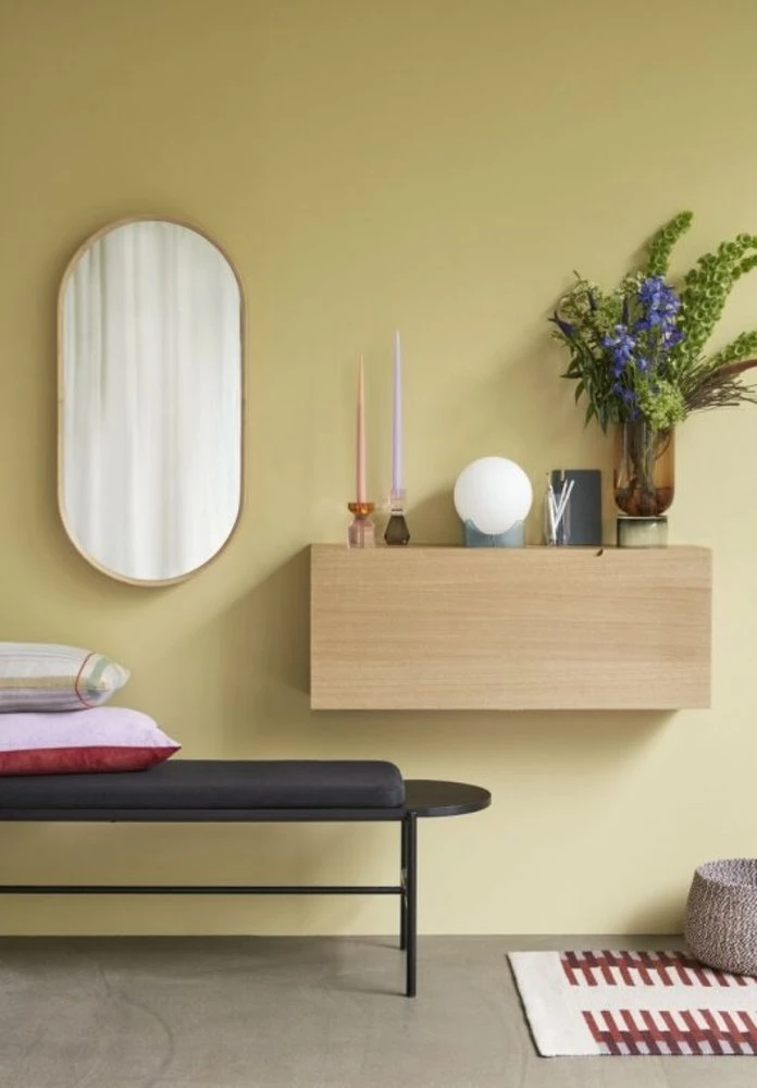 Hubsch Tafellamp Glas - Opal/blauw 8 Hubsch Tafellamp Glas - Opal/blauw - Afbeelding 6