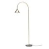 Hubsch Vloerlamp Metaal/marmer - Messing -Woonverlichting Winkel hubsch vloerlamp metaal marmer messing