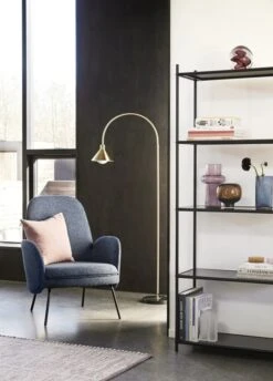 Hubsch Vloerlamp Metaal/marmer - Messing 7 Hubsch Vloerlamp Metaal/marmer - Messing -Woonverlichting Winkel hubsch vloerlamp metaal marmer messing 2