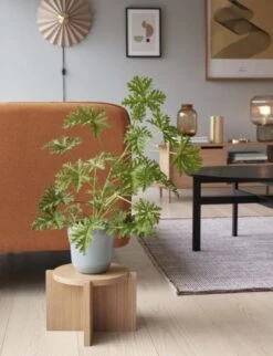 Hubsch Wandlamp Textiel Metaal - Zand/messing -Woonverlichting Winkel hubsch wandlamp textiel metaal zand messing 3