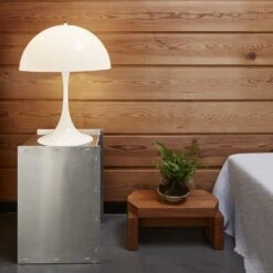 Louis Poulsen Panthella Tafellamp Opaal - 5744167042 -Woonverlichting Winkel louis poulsen panthella tafellamp opaal 5744167042 6