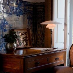 Louis Poulsen PH 4½-3½ Glas Tafellamp Chroom - 5744161501 -Woonverlichting Winkel louis poulsen ph 4 3 glas tafellamp chroom 5744161 2