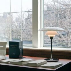 Louis Poulsen PH 4½-3½ Glas Tafellamp Chroom - 5744161501 -Woonverlichting Winkel louis poulsen ph 4 3 glas tafellamp chroom 5744161 6