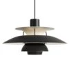 Louis Poulsen PH 5 Hanglamp Monochrome Zwart - 5741104626 -Woonverlichting Winkel louis poulsen ph 5 hanglamp monochrome zwart 57411