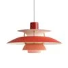 Louis Poulsen PH 5 Mini Hanglamp Hues Of Red - 5741095104 2 Louis Poulsen PH 5 Mini Hanglamp Hues Of Red - 5741095104 -Woonverlichting Winkel louis poulsen ph 5 mini hanglamp hues of red 57410