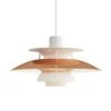 Louis Poulsen PH 5 Mini Hanglamp Koper - 5741099883 -Woonverlichting Winkel louis poulsen ph 5 mini hanglamp koper 5741099883