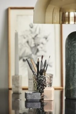 Nordal Atlas Tafellamp - Groen Marmer -Woonverlichting Winkel nordal atlas tafellamp groen marmer 3