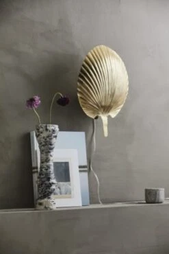 Nordal Gro Wandlamp - Goud -Woonverlichting Winkel nordal gro wandlamp goud 2