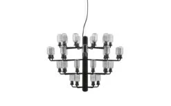 Normann Copenhagen AMP Chandelier Large Hanglamp Zwart