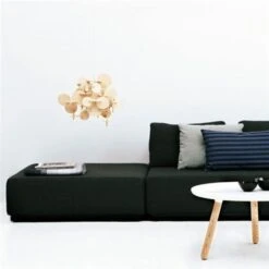 Normann Copenhagen Bau Large Hanglamp Nature Hout -Woonverlichting Winkel normann copenhagen bau large hanglamp nature hout 1