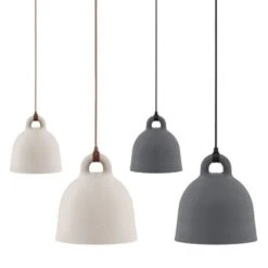 Normann Copenhagen Bell Large Hanglamp Zand -Woonverlichting Winkel normann copenhagen bell large hanglamp zand 2