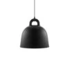 Normann Copenhagen Bell Medium Hanglamp Zwart -Woonverlichting Winkel normann copenhagen bell medium hanglamp zwart