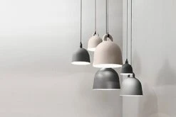 Normann Copenhagen Bell X-Small Hanglamp Zand -Woonverlichting Winkel normann copenhagen bell x small hanglamp zand 4
