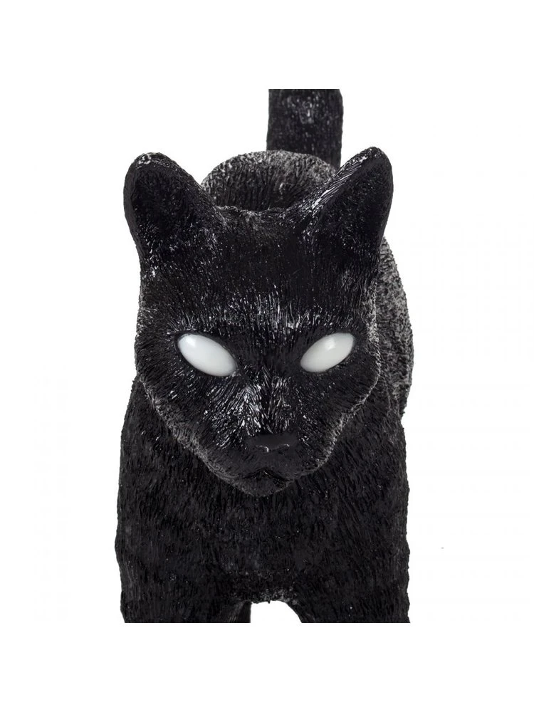 Seletti Jobby The Cat Lamp - Zwart 5 Seletti Jobby The Cat Lamp - Zwart - Afbeelding 3