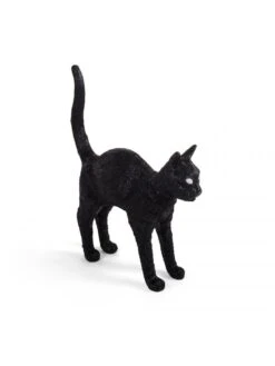 Seletti Jobby The Cat Lamp - Zwart