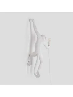 Seletti Monkey Lamp Hanging Left - Wit -Woonverlichting Winkel seletti monkey lamp hanging left wit 4