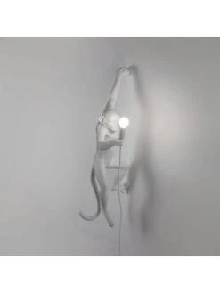 Seletti Monkey Lamp Hanging Left - Wit -Woonverlichting Winkel seletti monkey lamp hanging left wit 5