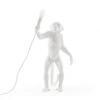 Seletti Monkey Lamp Standing - Wit -Woonverlichting Winkel seletti monkey lamp standing wit