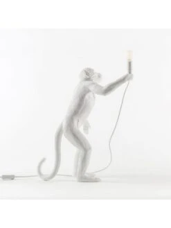 Seletti Monkey Lamp Standing - Wit -Woonverlichting Winkel seletti monkey lamp standing wit 9