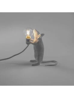 Seletti Mouse Lamp Standing - Wit -Woonverlichting Winkel seletti mouse lamp standing wit 5