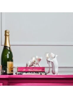 Seletti Mouse Lamp Standing - Wit -Woonverlichting Winkel seletti mouse lamp standing wit 6